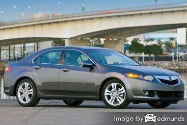 Insurance rates Acura TSX in Atlanta