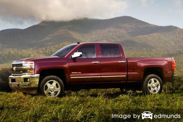 Insurance rates Chevy Silverado 2500HD in Atlanta