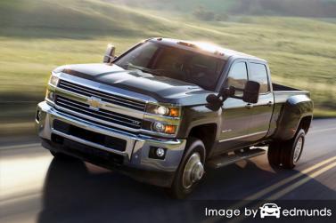 Insurance rates Chevy Silverado 3500HD in Atlanta