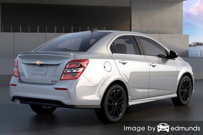 Insurance quote for Chevy Sonic in Atlanta