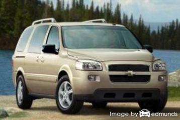 Insurance rates Chevy Uplander in Atlanta