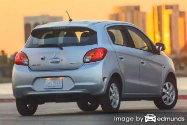 Insurance rates Mitsubishi Mirage in Atlanta