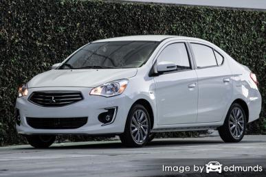 Insurance rates Mitsubishi Mirage G4 in Atlanta
