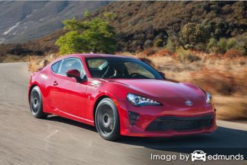 Insurance rates Toyota 86 in Atlanta