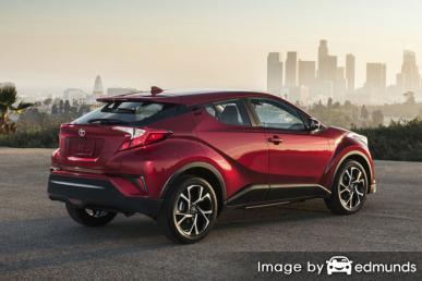 Insurance quote for Toyota C-HR in Atlanta